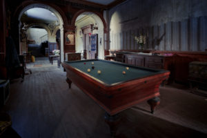 Chateau des voix - Hall au billard