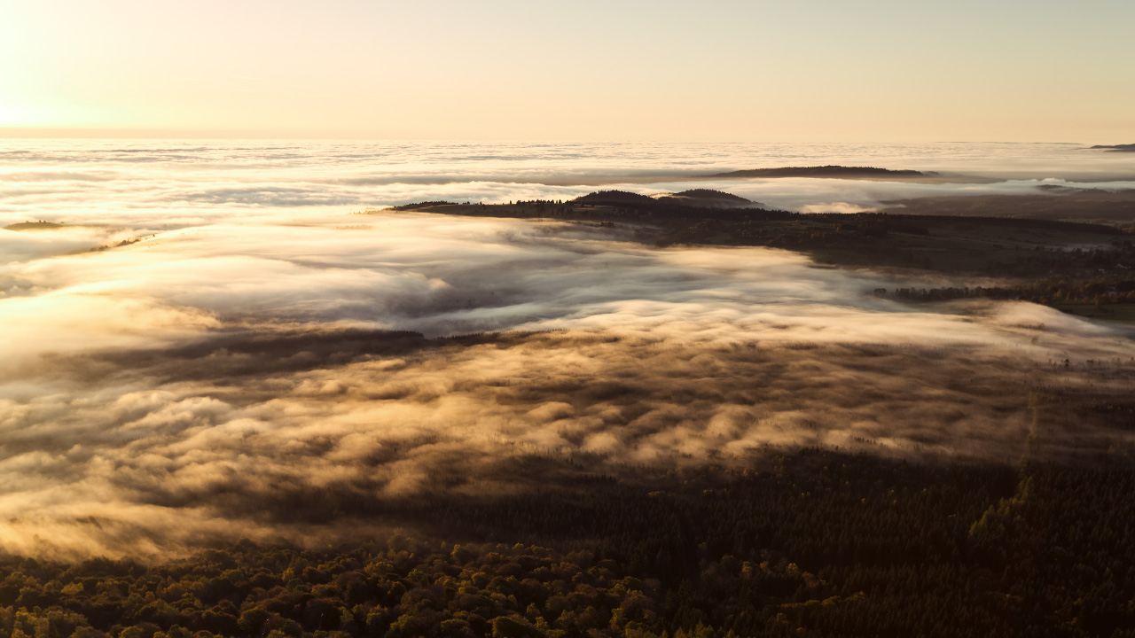 Limagne sous les nuages 