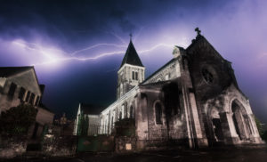 Orage à Génelard