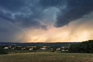 Lumière vespérale et coup de foudre - 6 Juillet 2019