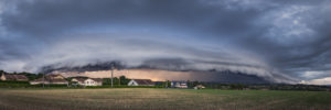 Panoramique arcus en Isère 28 juin 2017