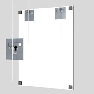 Attache Dibond 70x70mm max 3kg