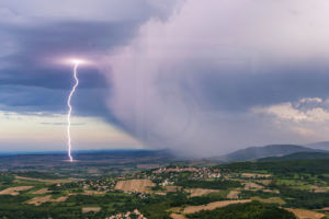 Foudroiement depuis Gergovie