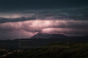 Orage sur le Puy de Dôme