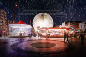 Startrail Place de Jaude - Clermont Ferrand